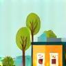 Long Day Care Icon representing care and learning